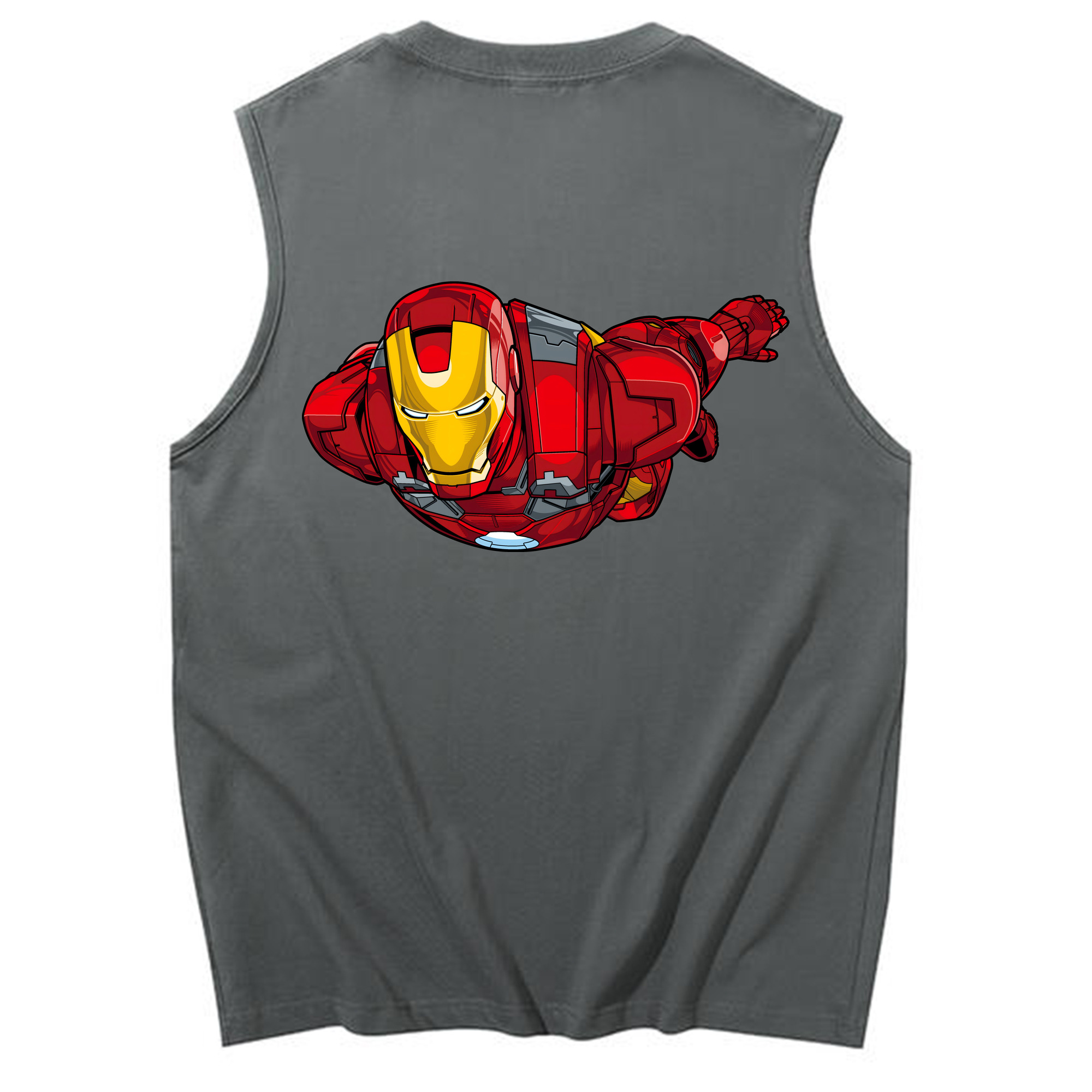 （画像用） アベンジャーズ The Avengers コットン100％タンクトップ（背面プリント）